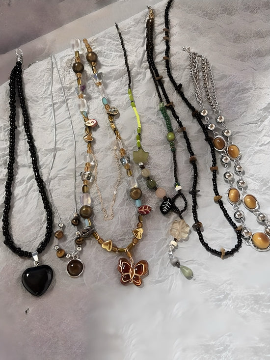 Boho Style Mixed Necklace